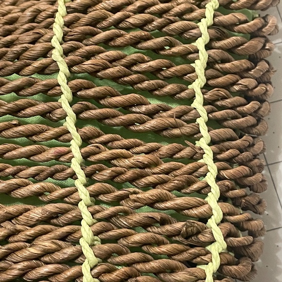 Roxy Y2K Vintage Woven Beach Bag XL Rare - Picture 12 of 12